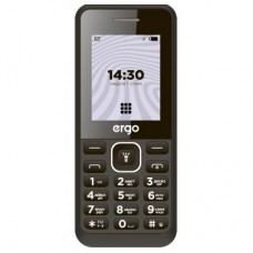 Мобільний телефон Ergo B181 Black Мобільний телефон Ergo B181 Black