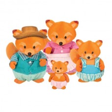 Набір фігурок Li`l Woodzeez Сім'я Лисичок 4од, книжка EN Набір фігурок Li`l Woodzeez Сім'я Лисичок 4од, книжка EN