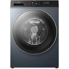 Пральна машина TCL фронтальна, 8кг, 1400, A+++, 53см, дисплей, пара, інвертор, сірий Пральна машина TCL фронтальна, 8кг, 1400, A+++, 53см, дисплей, пара, інвертор, сірий