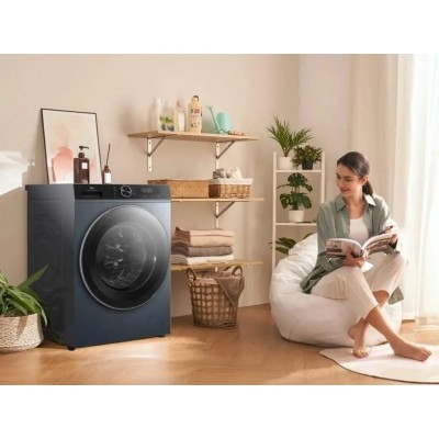 Пральна машина TCL фронтальна, 8кг, 1400, A+++, 53см, дисплей, пара, інвертор, сірий