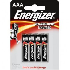 Батарейка Energizer AAA Alkaline Power LR03 * 4 (E300132604) Батарейка Energizer AAA Alkaline Power LR03 * 4 (E300132604)
