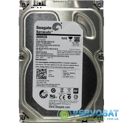 Жесткий диск 3.5" 3TB Seagate (# ST3000DM001 #)