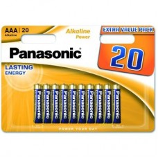 Батарейка Panasonic AAA LR03 Alkaline Power * 20 (LR03REB/20BW) Батарейка Panasonic AAA LR03 Alkaline Power * 20 (LR03REB/20BW)