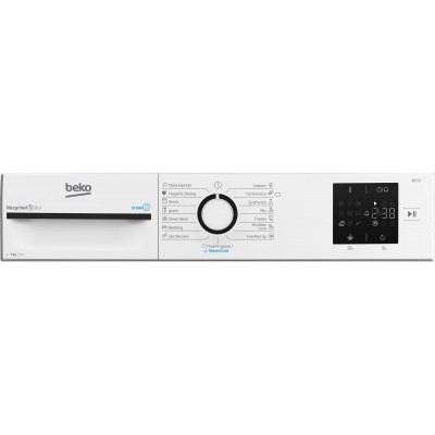 Сушильна машина Beko тепловий насос, 7кг, A++, 54.5см, дисплей, ф-ція ПАР, білий