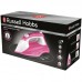Праска Russell Hobbs Light & Easy Pro, 2600Вт, 240мл, паровий удар -130гр, постійна пара - 40гр, керам. підошва, біло-рожевий