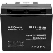 Батарея до ДБЖ LogicPower 12В 18 Ач (6485) Батарея до ДБЖ LogicPower 12В 18 Ач (6485)