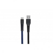 Дата кабель USB 2.0 AM to Type-C 1.0m Flat fabric urban, black/blue 2E (2E-CCTT-1MBL) Дата кабель USB 2.0 AM to Type-C 1.0m Flat fabric urban, black/blue 2E (2E-CCTT-1MBL)
