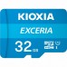 Карта памяти KIOXIA 32GB microSDHC class 10 UHS-I Exceria (LMEX1L032GG2)