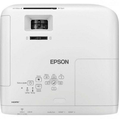 Проєктор домашнього кінотеатру Epson EH-TW840 FHD, 4000 lm, 1.21-1.45, WiFi