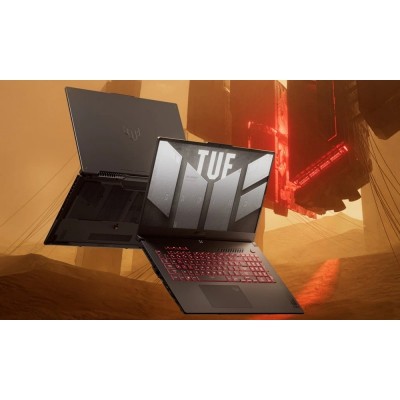 Ноутбук ASUS TUF Gaming A17 FA707NUG-HX149 17.3" FHD IPS, AMD R7-7445HS, 16GB, F512GB, NVD4050-6, noOS, Сірий