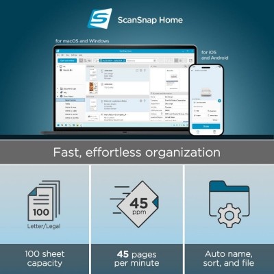 Документ-сканер A4 Ricoh ScanSnap iX2500 White