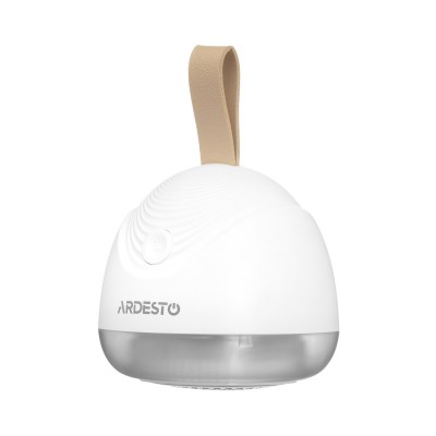 Машинка для видалення катишків ARDESTO, 7200 обертів на хв, велика площа лез, 90 хв. роботи на одному заряді, підсвітка, USB-C > USB-A, білий