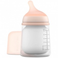 Пляшечка для годування Suavinex ZERO.ZERO, 180 мл, соска адаптивний потік (304590) Пляшечка для годування Suavinex ZERO.ZERO, 180 мл, соска адаптивний потік (304590)