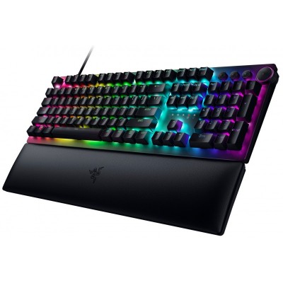 Клавіатура ігрова Razer Huntsman V2 Purple Switch USB RU Black