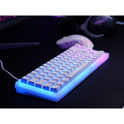 Клавіатура механічна Xtrfy K5 68Key, Kailh Red, USB, EN/UA, Hot-swap, RGB, Чорний