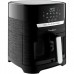 Мультипіч Moulinex Easy Fry&Grill Window, 1550Вт, чаша-4.2л, сенсорне керув., 8 програм, з віконцем, пластик, чорний