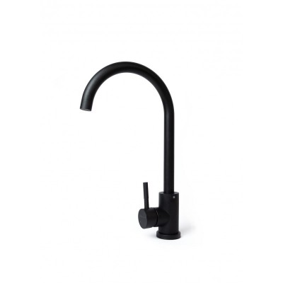 Набір кухонний Adamant Horizon, штучний камінь, прямокут., з крилом, 780х495х230мм, чаша - 1, врізна, антрацит + змішувач + дозатор + ополіскувач склянок + коландер