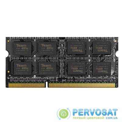 Модуль памяти для ноутбука SoDIMM DDR3L 8GB 1600 MHz Team (TED3L8G1600C11-S01)