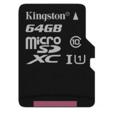 Карта пам'яті Kingston 64GB microSDXC class 10 UHS-I Canvas Select (SDCS/64GBSP) Карта пам'яті Kingston 64GB microSDXC class 10 UHS-I Canvas Select (SDCS/64GBSP)