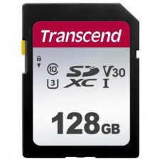 Карта пам'яті Transcend 128GB SDXC class 10 UHS-I U3 V30 (TS128GSDC300S) Карта пам'яті Transcend 128GB SDXC class 10 UHS-I U3 V30 (TS128GSDC300S)