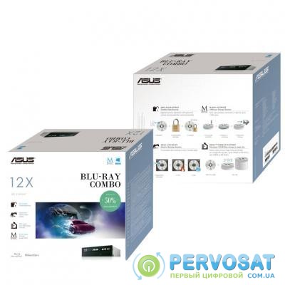 Оптический привод Blu-Ray/HD-DVD ASUS BC-12D2HT/BLK/G/AS