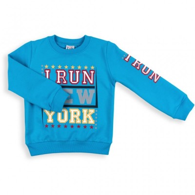 Набор детской одежды Breeze "I RUN NEW YORK" (8278-104B-blue)