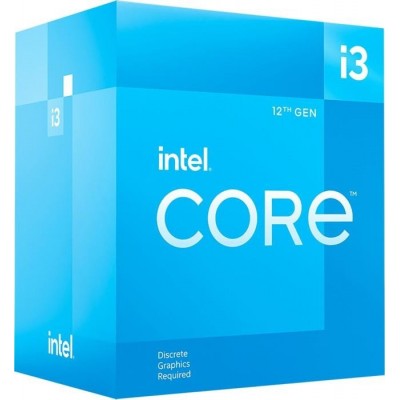 Центральний процесор Intel Core i3-12100F 4C/8T 3.3GHz 12Mb LGA1700 58W w/o graphics Box