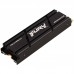 Накопичувач SSD Kingston M.2 500GB PCIe 4.0 Fury Renegade + радіатор