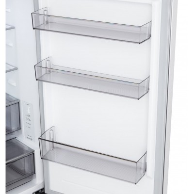 Холодильник LG з нижн. мороз., 186x60х68, холод.відд.-220л, мороз.відд.-113л, 2дв., E, NF, інв., диспл внутр., зона св-ті, білий