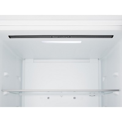Холодильник LG з нижн. мороз., 186x60х68, холод.відд.-220л, мороз.відд.-113л, 2дв., E, NF, інв., диспл внутр., зона св-ті, білий