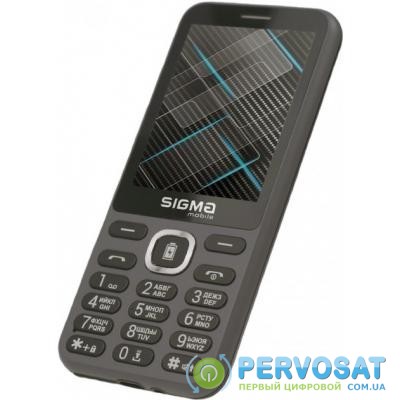 Мобильный телефон Sigma X-style 31 Power Grey (4827798854754)