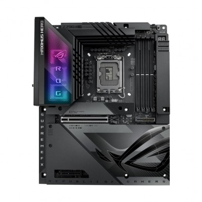 Материнcька плата ASUS ROG MAXIMUS Z790 HERO BTF s1700 Z790 4xDDR5 M.2 HDMI USB Type-C Wi-Fi BT ATX чорний приховане підключення роз'ємів