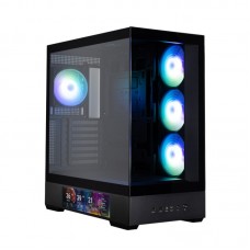 Корпус Zalman P40 DS без БЖ, 2xUSB3.0, 1x Type C, 3x120мм ARGB Reverse, 1x120мм ARGB, VGA 420мм, LCS ready, TG Side/Front Panel, Display, ATX, чорний Корпус Zalman P40 DS без БЖ, 2xUSB3.0, 1x Type C, 3x120мм ARGB Reverse, 1x120мм ARGB, VGA 420мм, LCS ready, TG Side/Front Panel, Display, ATX, чорний
