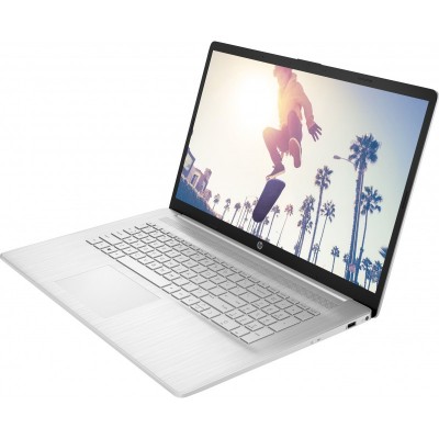 Ноутбук HP 17-cp2039ua 17.3" FHD IPS AG, AMD R5-7520U, 16GB, F1TB, UMA, DOS, сріблястий