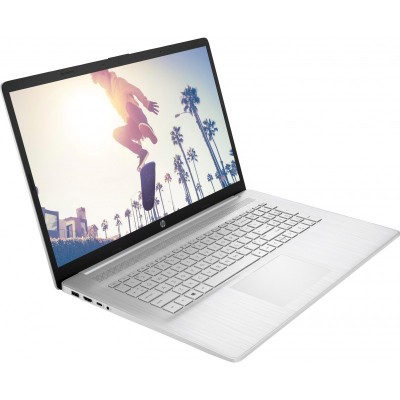Ноутбук HP 17-cp2039ua 17.3" FHD IPS AG, AMD R5-7520U, 16GB, F1TB, UMA, DOS, сріблястий