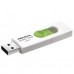 USB флеш накопитель A-DATA 64GB UV320 White/Green USB 3.1 (AUV320-64G-RWHGN)
