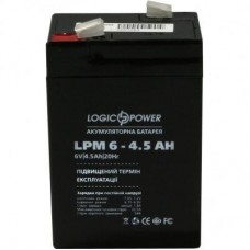 Батарея до ДБЖ LogicPower LPM 6В 4.5 Ач (3860) Батарея до ДБЖ LogicPower LPM 6В 4.5 Ач (3860)