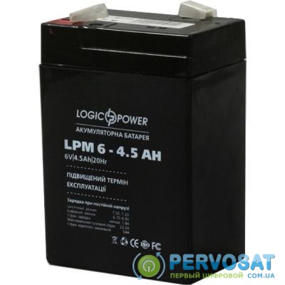 Батарея к ИБП LogicPower LPM 6В 4.5 Ач (3860)