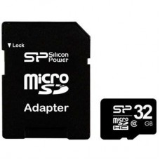 Карта пам'яті Silicon Power 32Gb microSDHC class 10 (SP032GBSTH010V10-SP) Карта пам'яті Silicon Power 32Gb microSDHC class 10 (SP032GBSTH010V10-SP)
