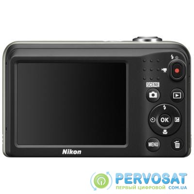 Цифровой фотоаппарат Nikon Coolpix A10 Silver (VNA980E1)