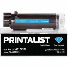 Тонер-картридж Printalist Xerox Ph6510N, WC 6515N, 106R03693 Cyan (Xerox-6510C-PL) Тонер-картридж Printalist Xerox Ph6510N, WC 6515N, 106R03693 Cyan (Xerox-6510C-PL)