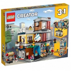 Конструктор LEGO Creator Зоомагазин і кафе в центрі міста (31097) Конструктор LEGO Creator Зоомагазин і кафе в центрі міста (31097)