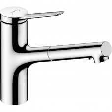 Змішувач для кухні Hansgrohe Zesis M33, довж.виливу - 219мм, витяжний, 1важіль, KM150sBoxlite, хром