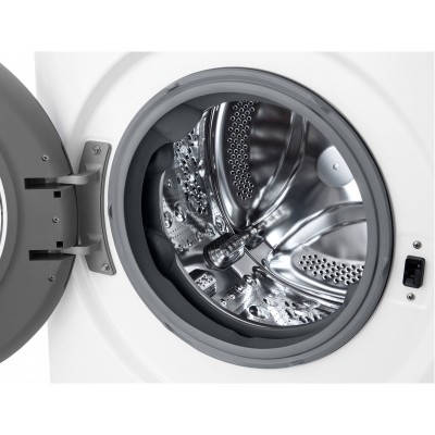 Пральна машина LG фронтальна, 11кг, 1400, A, 57см, дисплей, пара, інвертор, білий