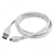 Дата кабель USB 2.0 AM to Micro 5P 1.8m Cablexpert (CCP-mUSB2-AMBM-6-W) Дата кабель USB 2.0 AM to Micro 5P 1.8m Cablexpert (CCP-mUSB2-AMBM-6-W)