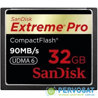 Карта памяти SANDISK 32Gb Compact Flash eXtreme Pro (SDCFXP-032G-X46/SDCFXPS-032G-X46)