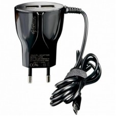 Зарядний пристрій Gelius Ultra Edition 2*USB + cable Type-C 2,1A Black (62258) Зарядний пристрій Gelius Ultra Edition 2*USB + cable Type-C 2,1A Black (62258)