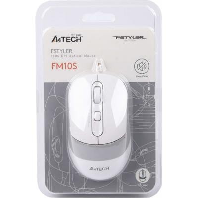 Мышка A4tech FM10S White