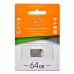 USB флеш накопитель T&G 64GB 105 Metal Series Silver USB 2.0 (TG105-64G)