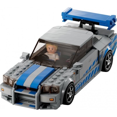 Конструктор LEGO Speed Champions «Подвійний форсаж» Nissan Skyline GT-R (R34)